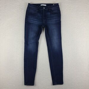 KanCan Jeans Womens 29x28 Blue Skinny Dark Wash Denim‎